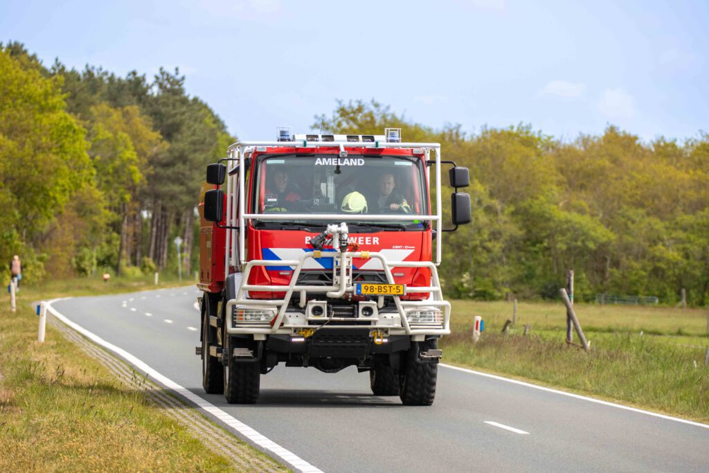 Duinbrand Kemphaansduin Ballum Ameland